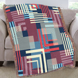 Ultra-Soft Mixed Green Fringe Blanket 60"x80"