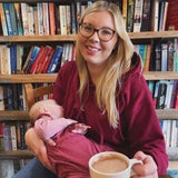 Fleece Lined Burgundy Breastfeeding Hoodie