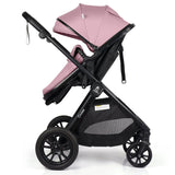 For Your Little One Cruise 3 In 1 Travel System With i-Size Car Seat - Blush Rose (Free Cupholder And Seat Liner Included!)