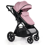 For Your Little One Cruise 3 In 1 Travel System With i-Size Car Seat - Blush Rose (Free Cupholder And Seat Liner Included!)