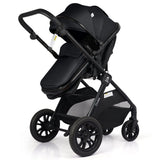 For Your Little One Cruise 3 In 1 Travel System With i-Size Car Seat - Eclipse Black (Free Cupholder / Seat Liner Included!)