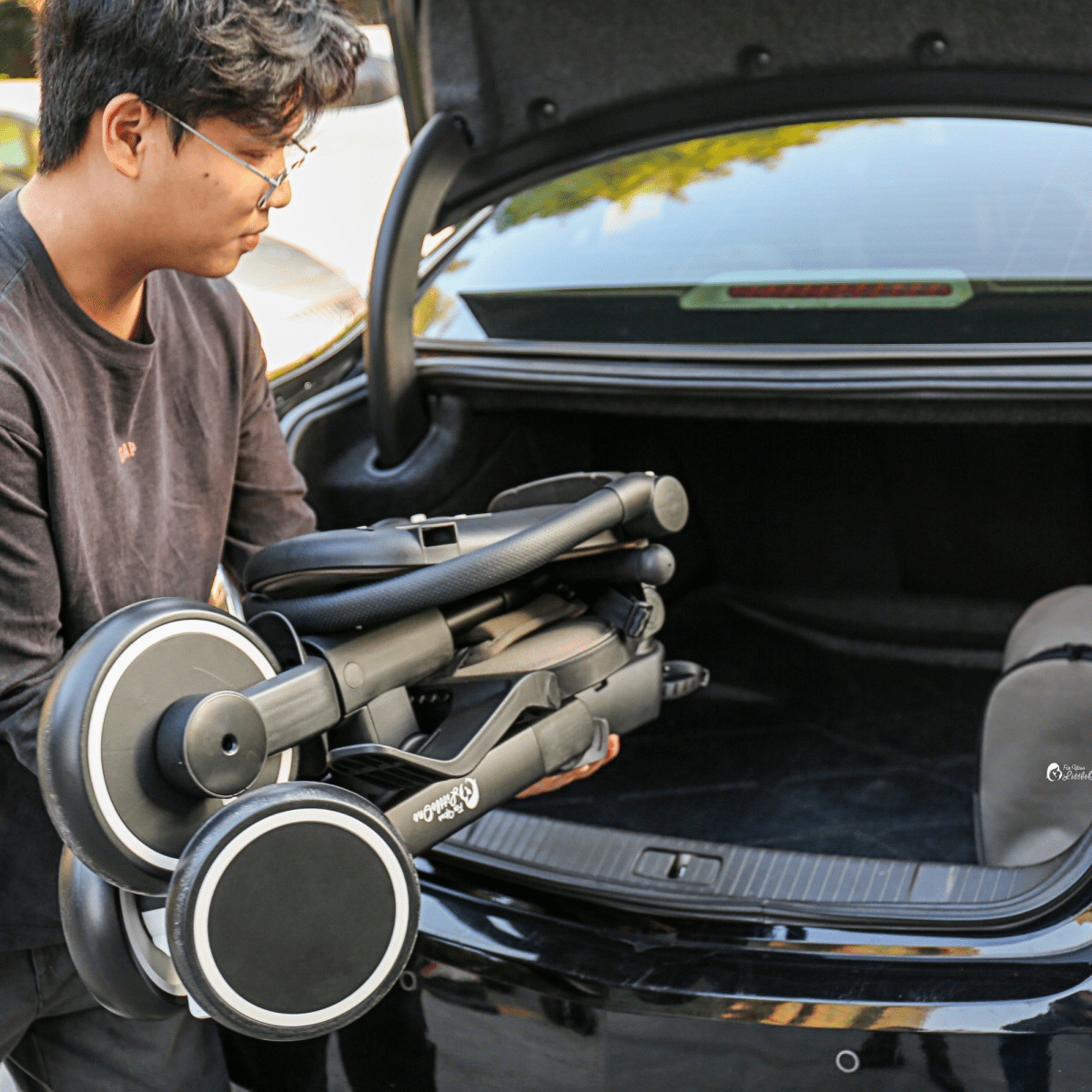 Foryourlittleone Xplor Ultimate 6 in 1 Foldable Trike - Grey Olive (10m-5y)