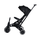Foryourlittleone Xplor Plus 6 in 1 Foldable Trike - Jet Black (10m-5y)