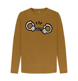 Men 'Empower' Hand cuff Print long Sleeve T-Shirt