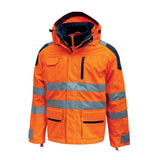 U-POWER BACKER HI-VIS WATERPROOF PARKA