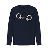Men 'Empower' Hand cuff Print long Sleeve T-Shirt