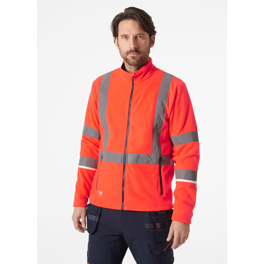 Helly Hansen 72172 UC-ME Hi-Vis Fleece Jacket