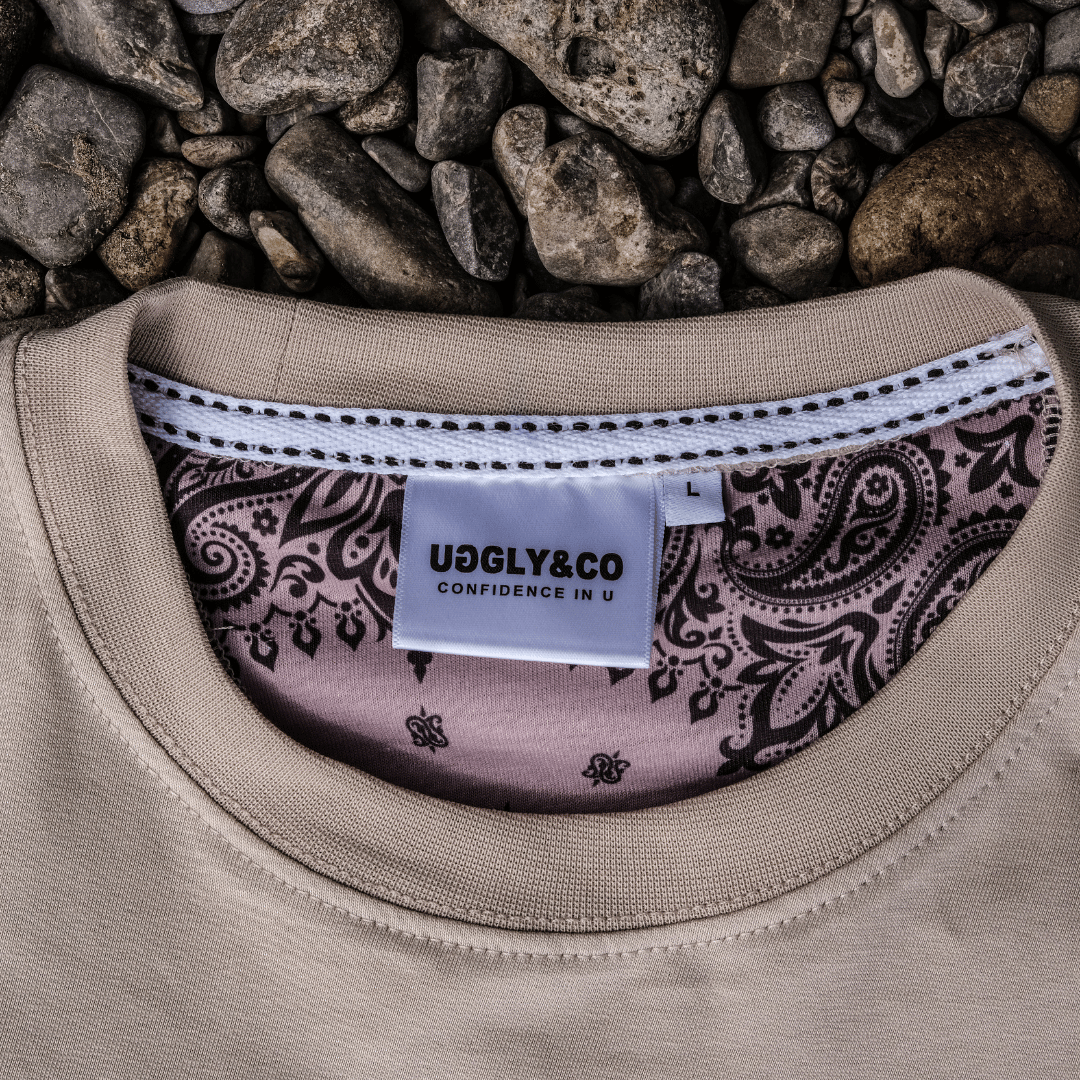 Beige Surf Diamond Tee