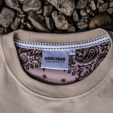 Beige Surf Diamond Tee