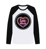 Men's Love 24hrs Heart design Print long Sleeve T-Shirts
