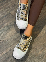 Lace Up Love Platform Trainers