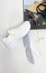 Lace Up Sock Trainer for Women