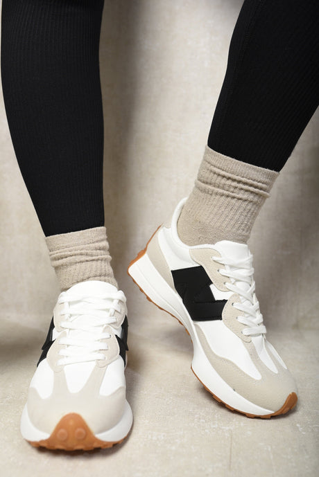 Low Top Lace Up Trainers-0