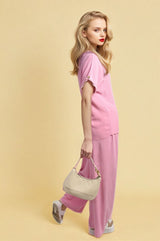 Ruffle Trim Sleeve Top