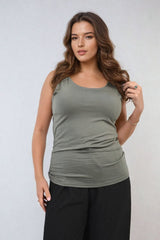 Scoop Neck Tank Top-0