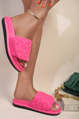 Velcro Strap Flatform Sandals-1
