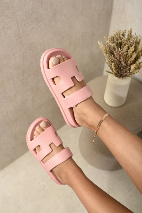 Cut Out Open Toe Strappy Sandals-8