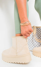 Thick Heel Platform Boots-6