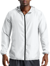 Soft Hooded Sports Jacket - Stand Tall Blk/wht