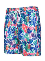 Men's Wonderland Floral Print Vacation Shorts