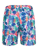 Men's Wonderland Floral Print Vacation Shorts