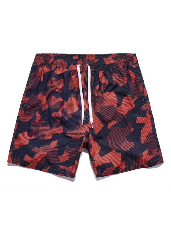 Men's Wonderland Floral Print Vacation Shorts