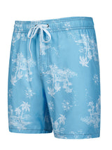 Men's Wonderland Floral Print Vacation Shorts
