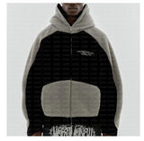 Lambswool Fashion Hoodie – Warm Loose-Fit Street Style Coat