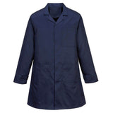 Portwest AS10 Anti-Static ESD Coat Navy XL