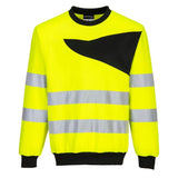 PORTWEST PW277 PW2 HI-VIS SWEATSHIRT