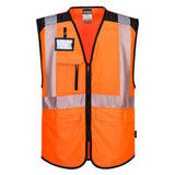 PORTWEST PW309 PW3 HI-VIS EXECUTIVE VEST