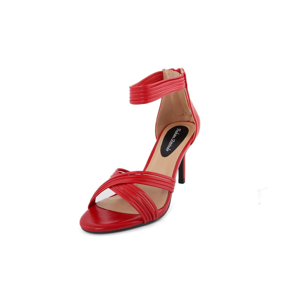 Fashion Attitude Buckle Heel Sandal FAM_MBA133