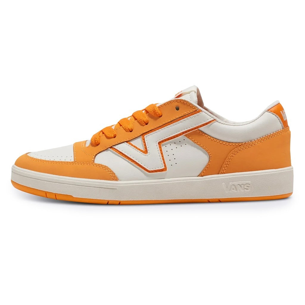 Vans Authentic – True Orange/White Classic Low-Top Sneakers (VN000BWBORA1)