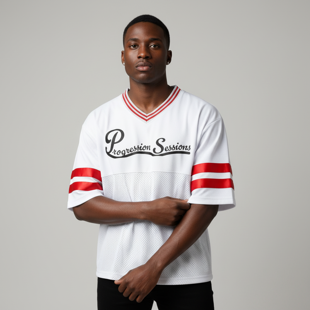 Progression Sessions Taped Mesh Boxy T-Shirt