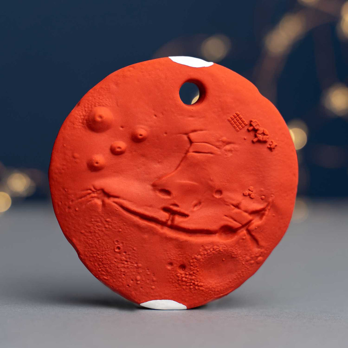Mars Biscuit® Natural Rubber Space Themed Baby Toy