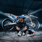 Black Flattrack Hoodie