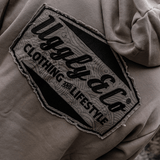 Beige Surf Diamond Hoodie