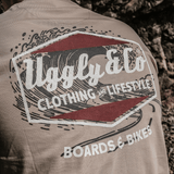 Beige Surf Diamond Tee