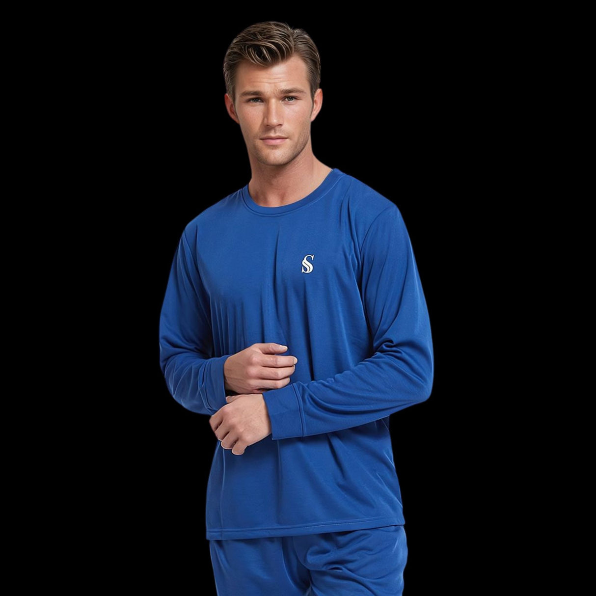 Premium Brushed Fabric Jogger-Style Loungewear Set