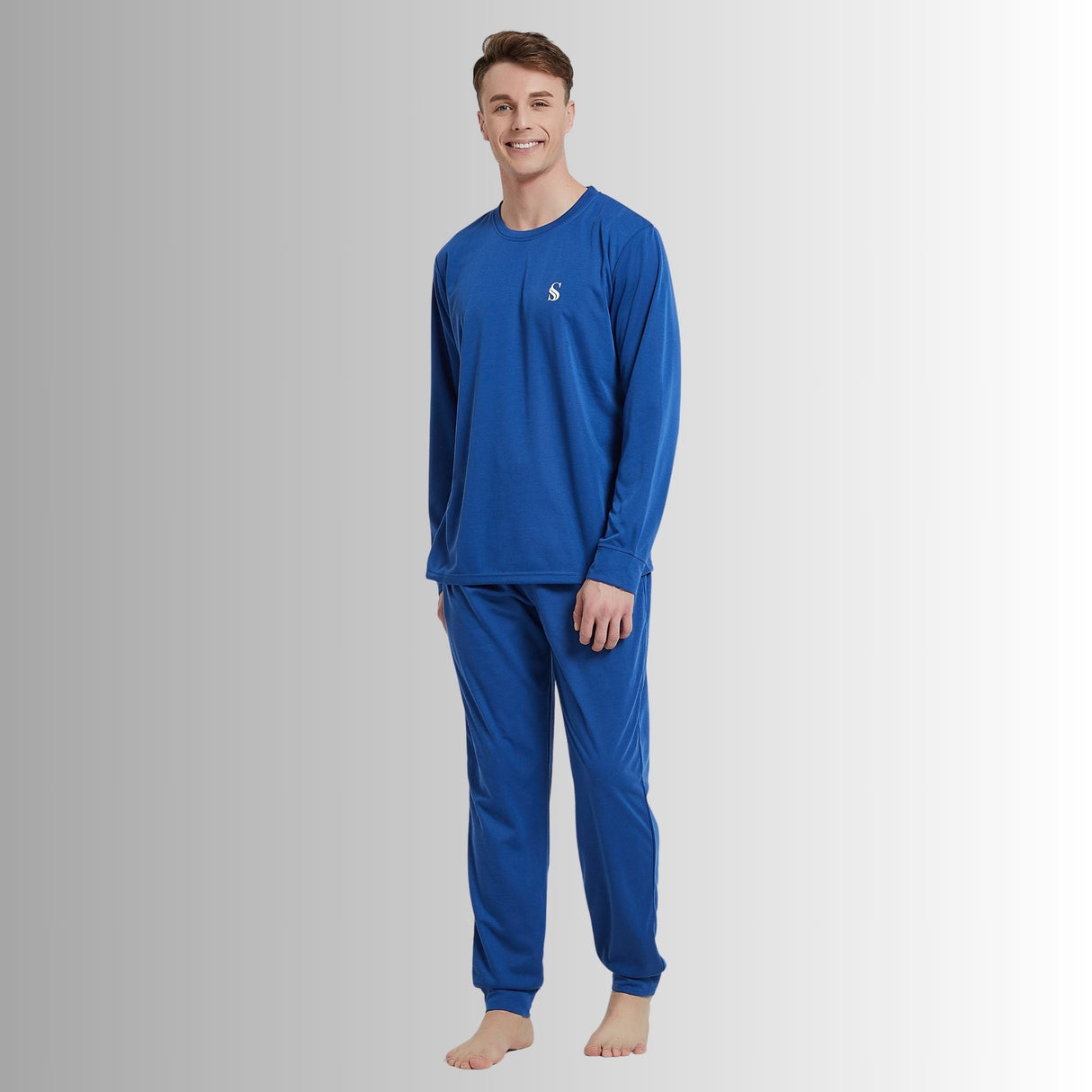 Premium Brushed Fabric Jogger-Style Loungewear Set