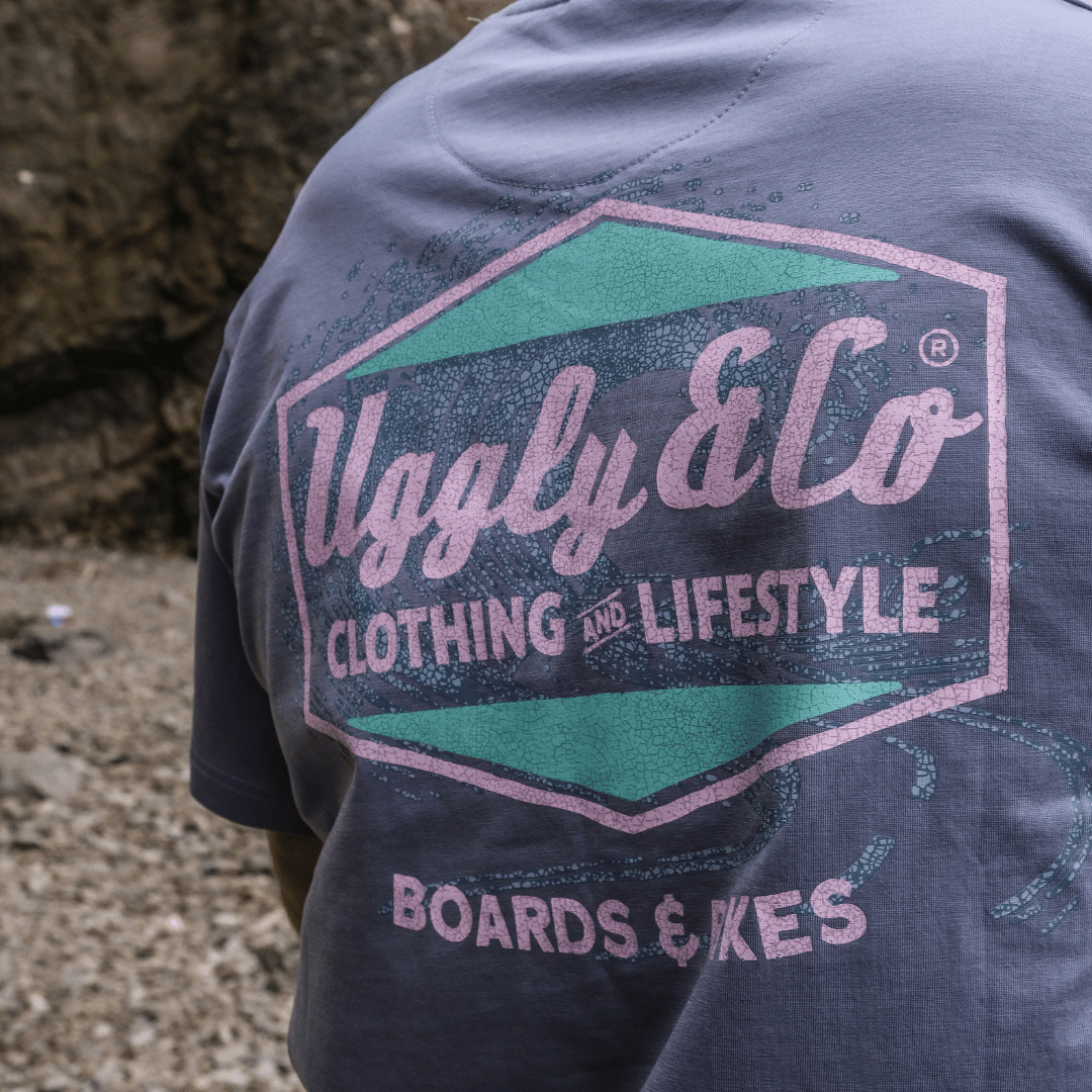 Purple Surf Diamond Tee