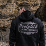 Black Surf Diamond Hoodie