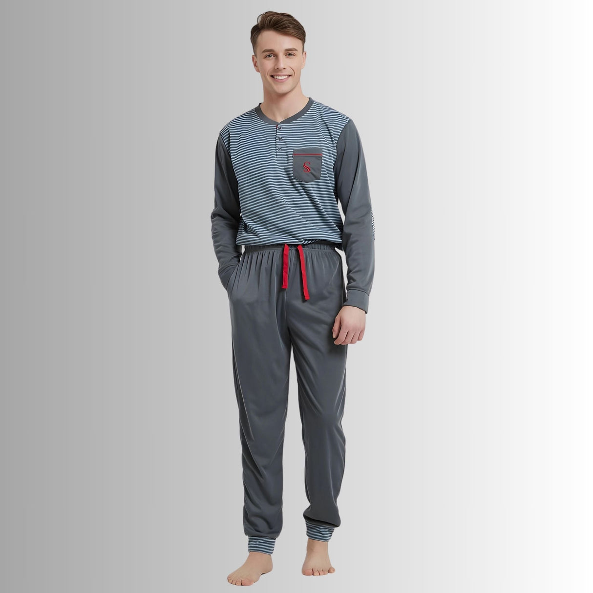 Ultimate Comfort Men's Brushed Pyjama Sets