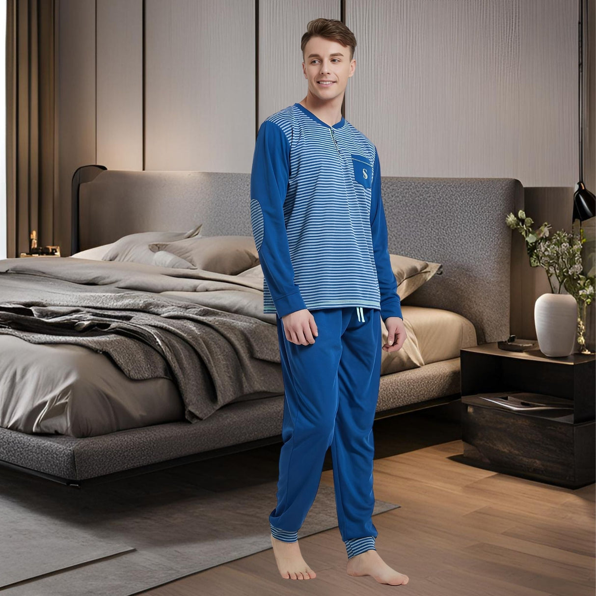 Ultimate Comfort Men's Brushed Pyjama Sets
