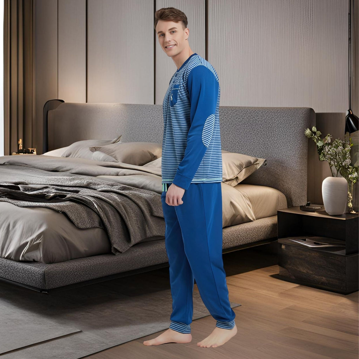 Ultimate Comfort Men's Brushed Pyjama Sets