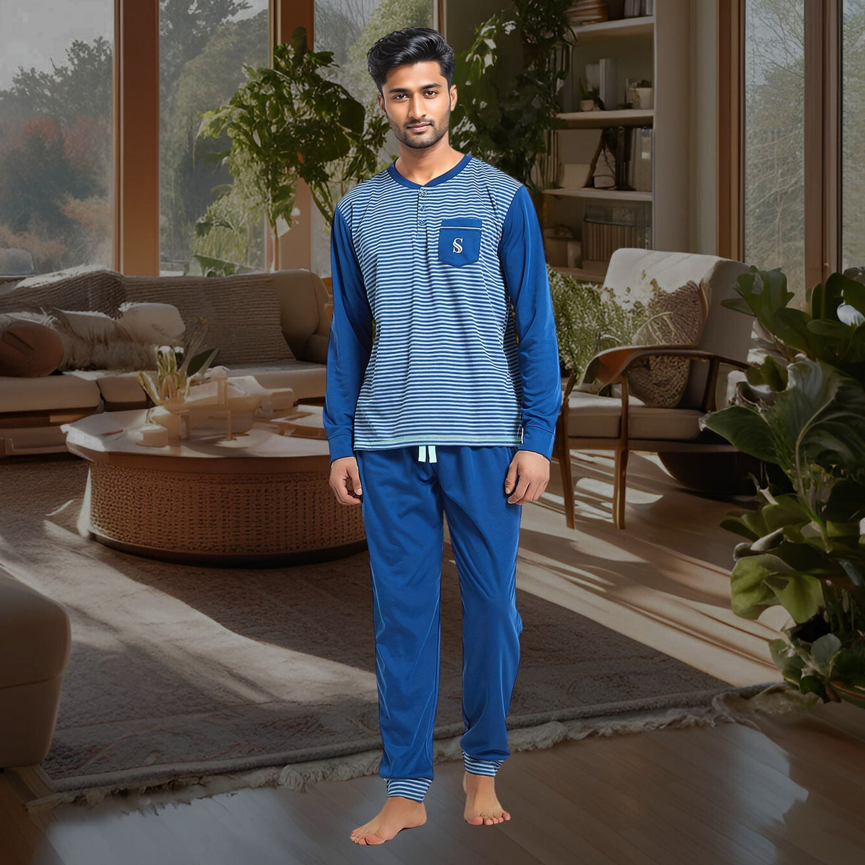 Ultimate Comfort Men's Brushed Pyjama Sets