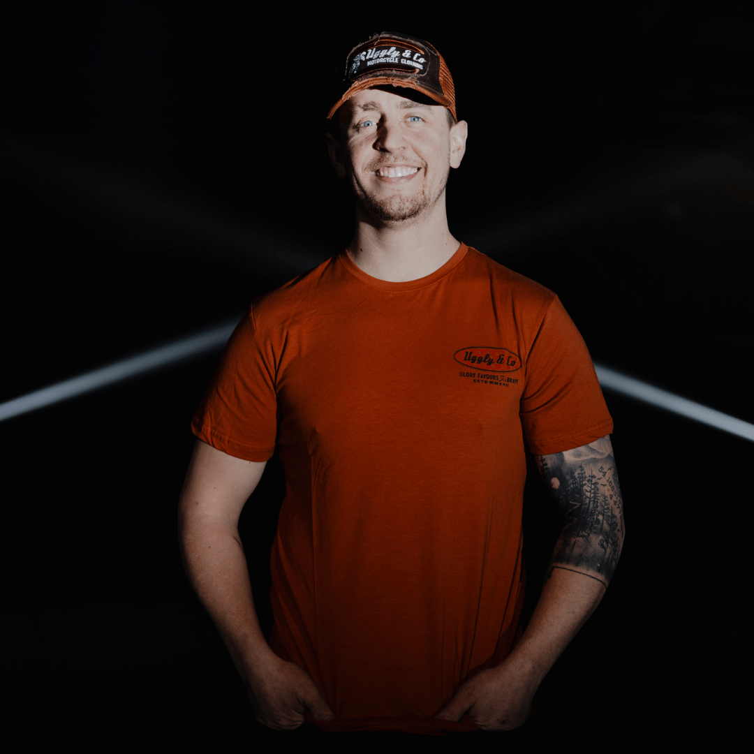 Rust Flattrack No.1 Tee