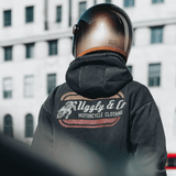 Black Flattrack Hoodie