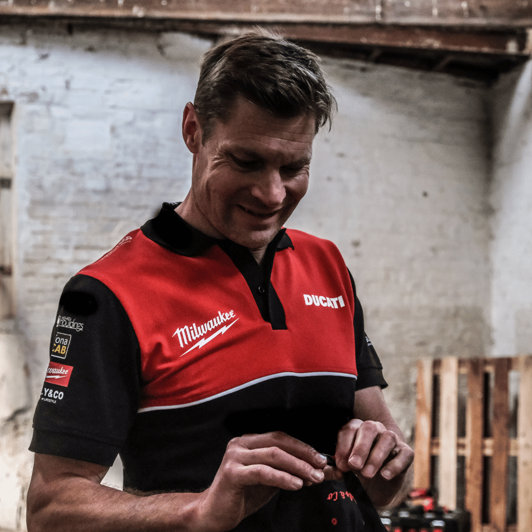 Milwaukee Tools® x DUCATI® Team-Wear Polo Shirt