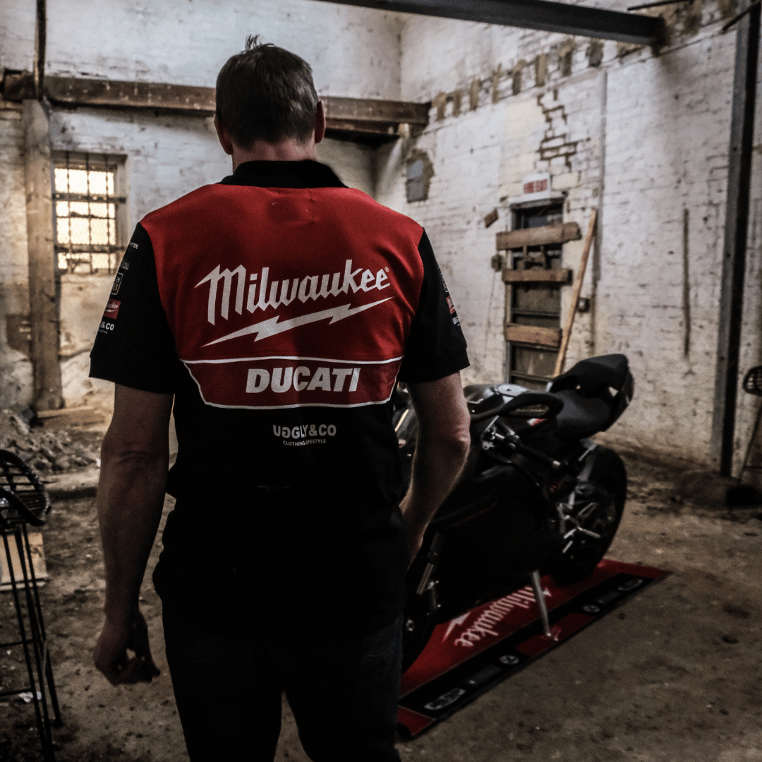 Milwaukee Tools® x DUCATI® Team-Wear Polo Shirt